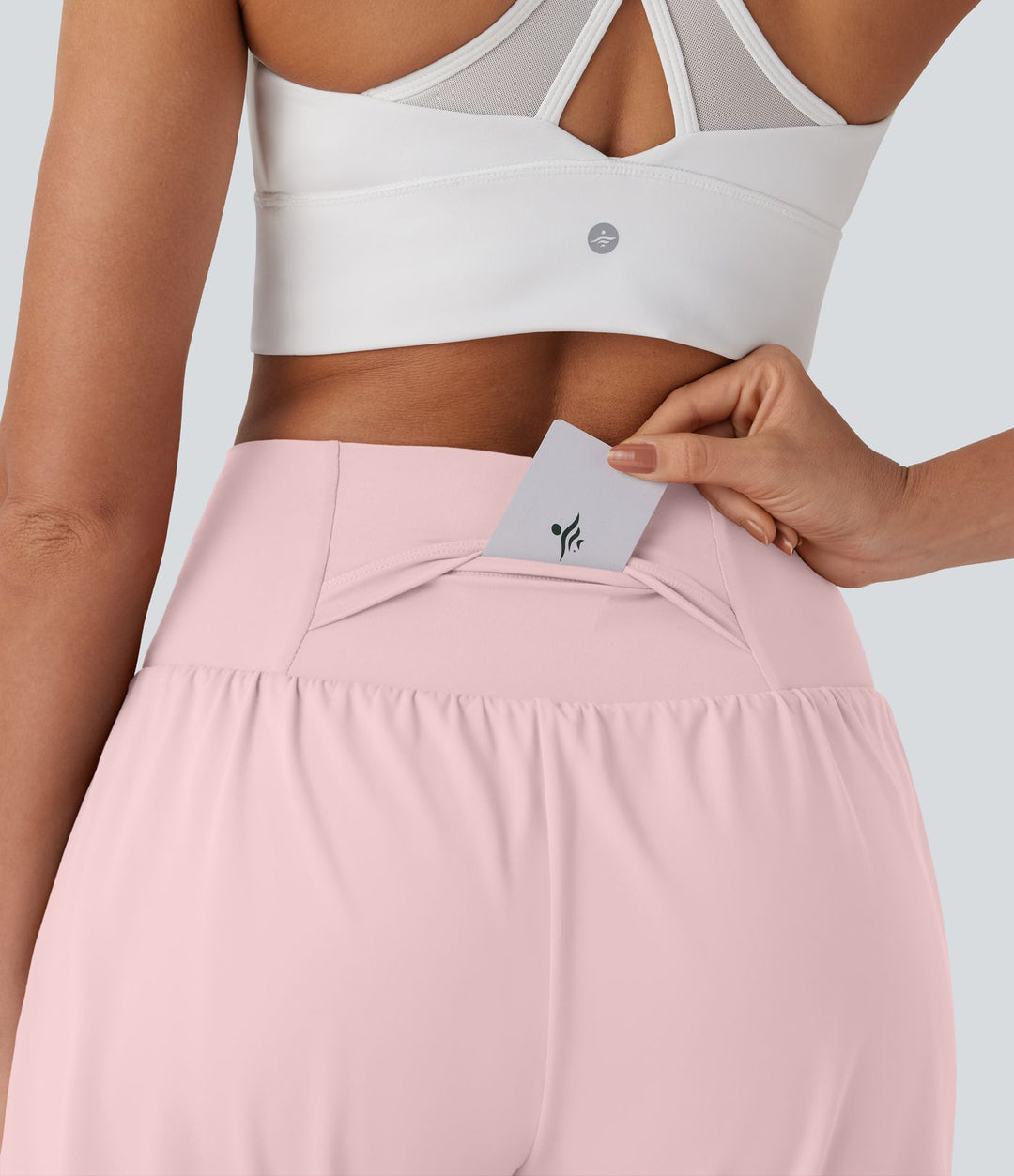 SoftlyZero™ Airy Super High Waisted 2-in-1 Cool Touch Yoga Shorts 7" with Pockets