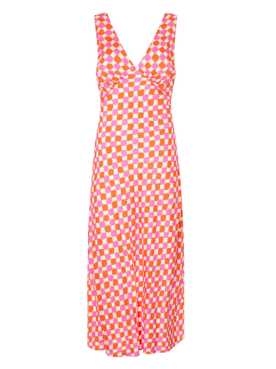 Claire Picnic Check Slip Dress