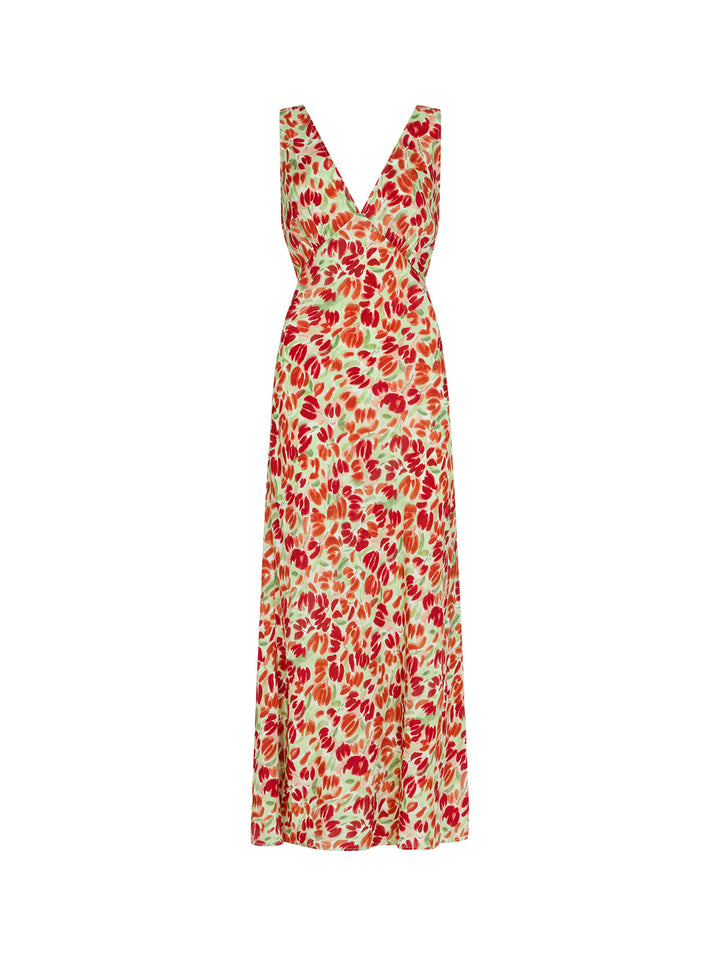 Danna Tulip Print Dress