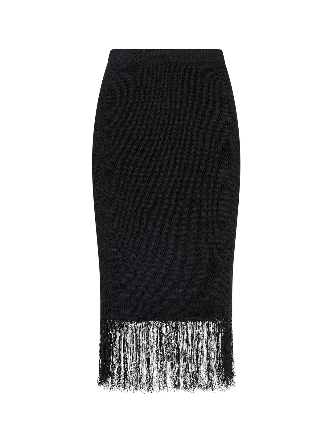 Marielle Black Knit Skirt
