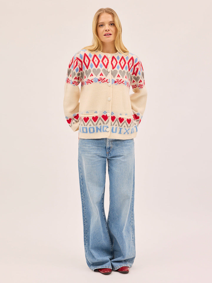 Pandora Fairisle Knit Cardigan