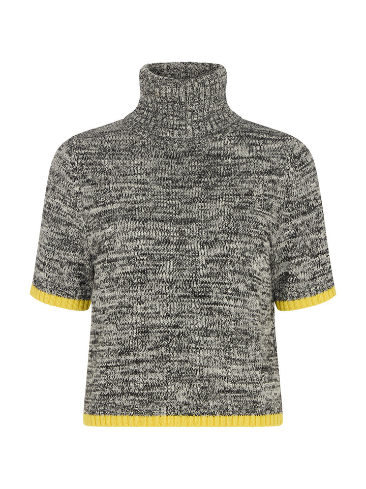 Rachel Cotton-Blend Rollneck Jumper