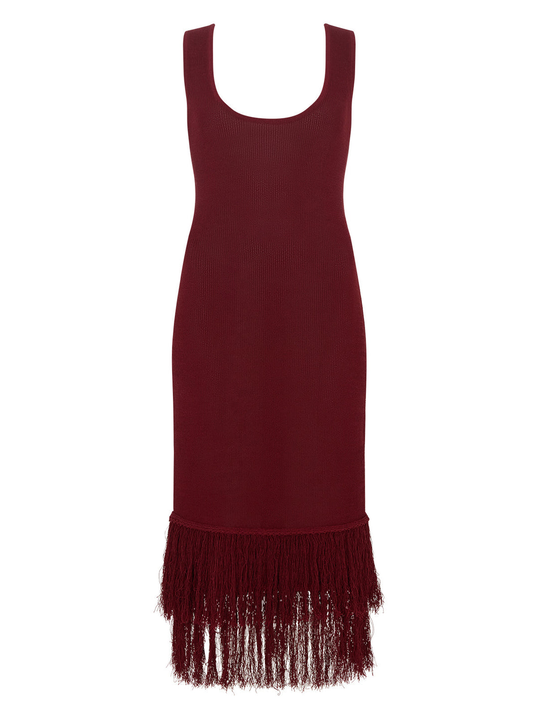 Sandra Red Knit Dress