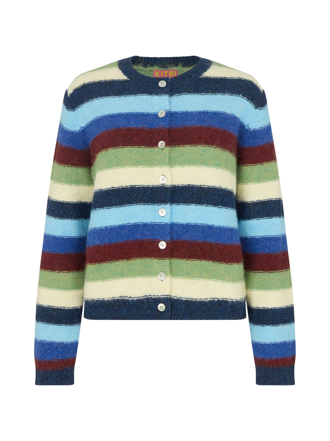 Terri Multi Striped Knit Cardigan